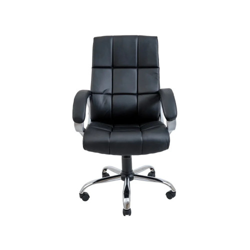 Офісне крісло Richman Аризона Хром М-1 чорне (IM0000039) – Richman