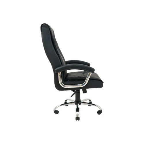 Офісне крісло Richman Бургас Хром M-2 (Anyfix) Чорне (R00000044722) – Richman (вид 1)