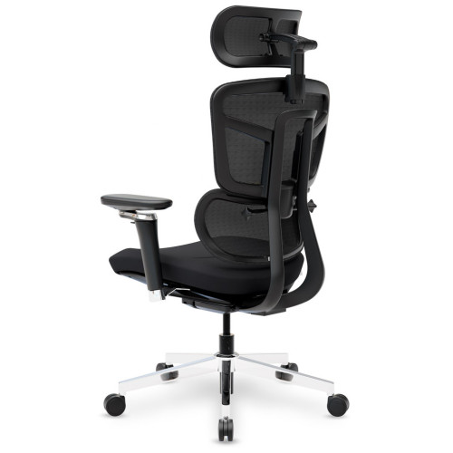 Офісне крісло Mealux S4 Air Fabric Black (HF-S4 F/B) – Mealux (вид 2)