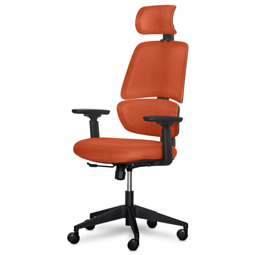 Офисное кресло Mealux Leo Air Orange (Y-543 KBY) – Mealux