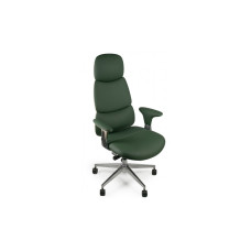 Офісне крісло Barsky Lux Leather green LC-01 (LC-01)