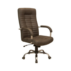 Офісне крісло Richman Атлант Хром П1 M-2 (Anyfix) Шкіра Люкс комбо Вишня (R00000049266)