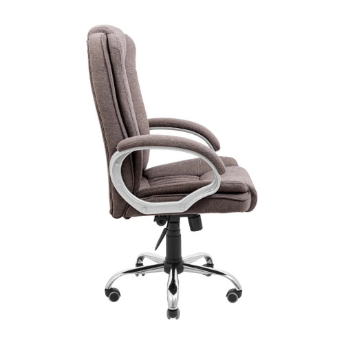 Офісне крісло Richman Каліфорнія Ю Хром П2 M-1 (Tilt) Мадрас ДК Браун (R00000049596) – Richman (вид 2)