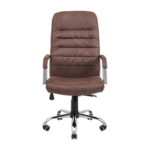 Офісне крісло Richman Ліон Ю Хром П5 M-2 (Anyfix) Мустанг Кофе (R00000050117) – Richman (вид 1)