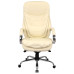 Офісне крісло Аклас Валенсія Soft CH MB Бежевий (Шкіра LC-F) (00161473) – АКЛАС (вид 1)