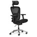 Офісне крісло Mealux Q1 Air Black (HF-Q1 M/B) – Mealux