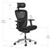 Офісне крісло Mealux Q1 Air Black (HF-Q1 M/B) – Mealux (вид 2)