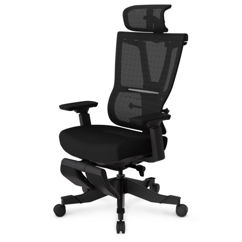 Офісне крісло Mealux S6 Air Fabric Black (HF-S6 F/B) – Mealux (вид 2)