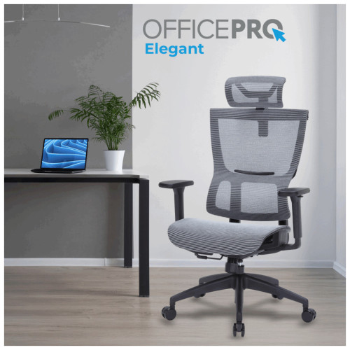 Офисное кресло OfficePro Elegant OC660-B-DG-DG (OC660-B-DG-DG) – OfficePro (вид 1)