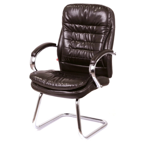 Офісне крісло Аклас Валенсія CF (XY-7004G-1) Коричневе (00161483) – АКЛАС