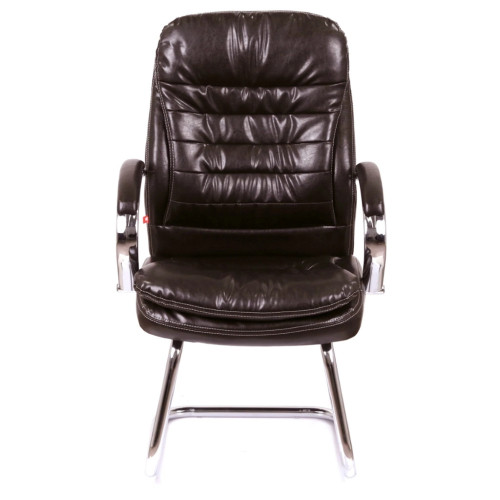 Офісне крісло Аклас Валенсія CF (XY-7004G-1) Коричневе (00161483) – АКЛАС (вид 1)