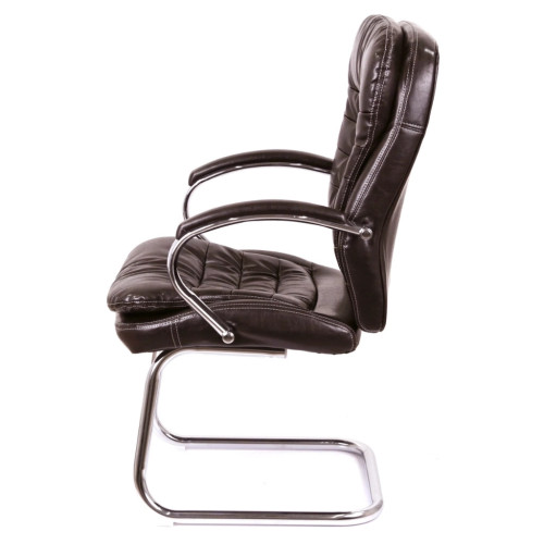 Офісне крісло Аклас Валенсія CF (XY-7004G-1) Коричневе (00161483) – АКЛАС (вид 2)