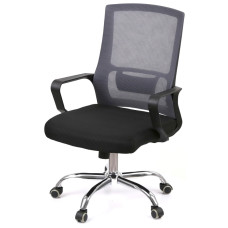 Офісне крісло Аклас Конвалія BL Tilt Сірий (Сірий/Чорний) (00160109)