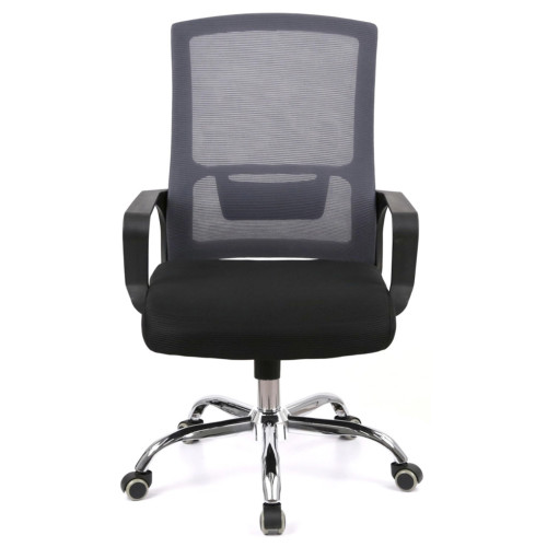 Офісне крісло Аклас Конвалія BL Tilt Сірий (Сірий/Чорний) (00160109) – АКЛАС (вид 1)