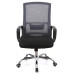 Офісне крісло Аклас Конвалія BL Tilt Сірий (Сірий/Чорний) (00160109) – АКЛАС (вид 1)