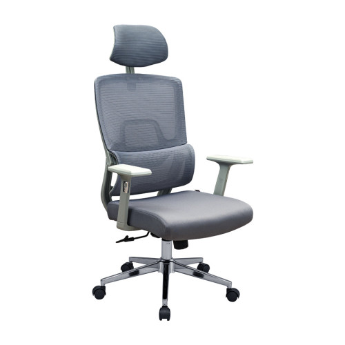 Офісне крісло Richman Вектор Про Хром М-2 Сітка Сіра (R00000049770) – Richman