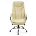 Офісне крісло Аклас Тироль CH MB кожа натур. бежевое (12443) – АКЛАС (вид 1)