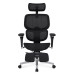 Офисное кресло Mealux D2 Air Plus Black (HF-D2 Plus M/B) – Mealux (вид 1)