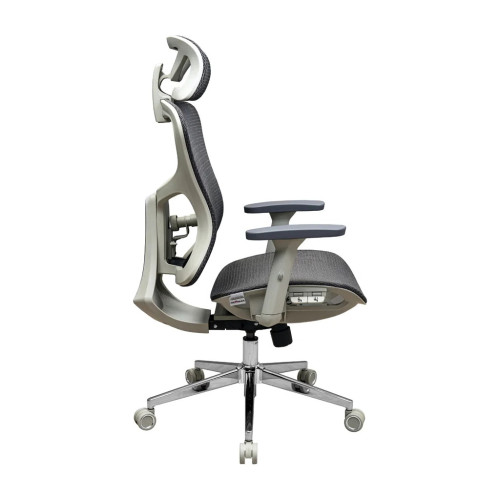Офисное кресло Richman Эргостар Хром Synchro Сетка Серое (R00000052542) – Richman (вид 2)
