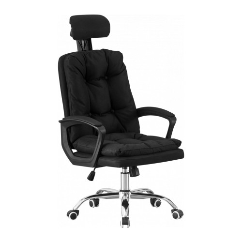 Офісне крісло GT Racer B-471 Black (B-471 Fabric Black) – GT Racer