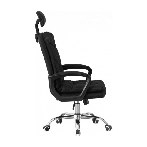 Офісне крісло GT Racer B-471 Black (B-471 Fabric Black) – GT Racer (вид 1)
