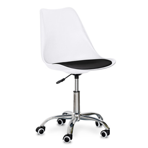 Офисное кресло Evo-kids Capri White / Black (H-231 W/B) – Evo-kids
