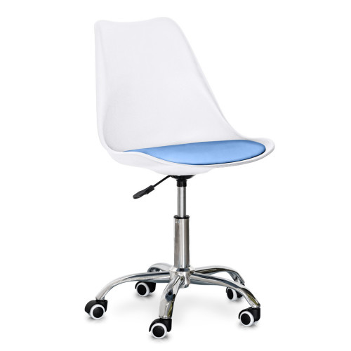 Офисное кресло Evo-kids Capri White / Blue (H-231 W/BL) – Evo-kids