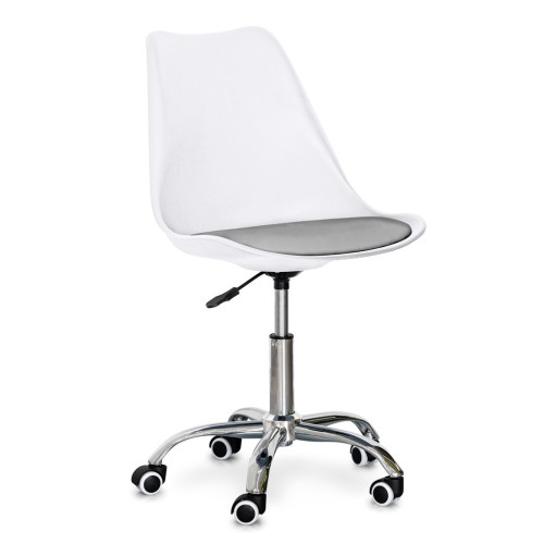 Офисное кресло Evo-kids Capri White / Grey (H-231 W/G) – Evo-kids