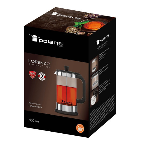 Френч-прес Polaris Lorenzo 0.6 л (Lorenzo-600FP) – Polaris (вид 4)