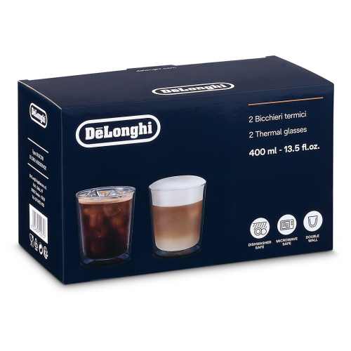 Набор стаканов DeLonghi Drinks 400 мл 2 шт (00000024278) – DeLonghi (вид 2)