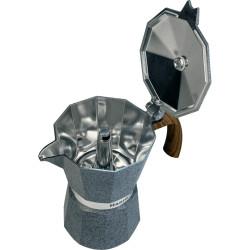 Гейзерна кавоварка Magio Сіра 9 порцій 450 мл (MG-1012)