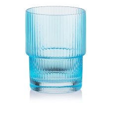 Набір склянок Ardesto 200мл, 2шт, скло, блакитний (AR2620SBL)