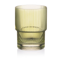 Набор стаканов Ardesto 200мл, 2шт, скло, зелений (AR2620SGR)