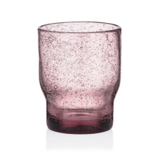 Набір склянок Ardesto Bubble 300мл, 2шт, скло, рожевий (AR2630P)