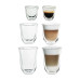 Набор стаканов DeLonghi DLSC302 Mix 90/270/330 мл 6 шт (5513284451) – DeLonghi