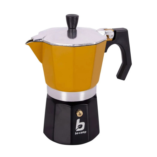 Гейзерная кофеварка Bo-Camp Hudson 6-cups Yellow/Black (2200522) – Bo-Camp