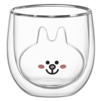 Набор стаканов Ardesto Animals 300 мл 2 шт прозорий (AR2630BAR)