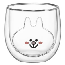 Набор стаканов Ardesto Animals 300 мл 2 шт прозорий (AR2630BAR)