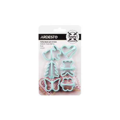 Форма для выпечки Ardesto Tasty Baking Set 6 шт Tiffany Blue (AR2308TP) – Ardesto