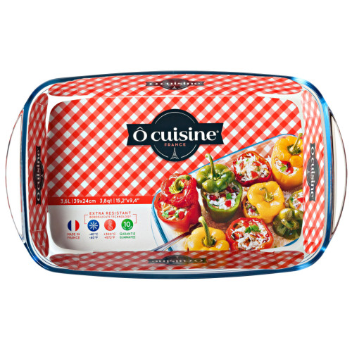 Форма для выпечки O Cuisine прямокутна 39 х 24 х 6 см 3,6л (249BC00/1646) – O cuisine (вид 2)