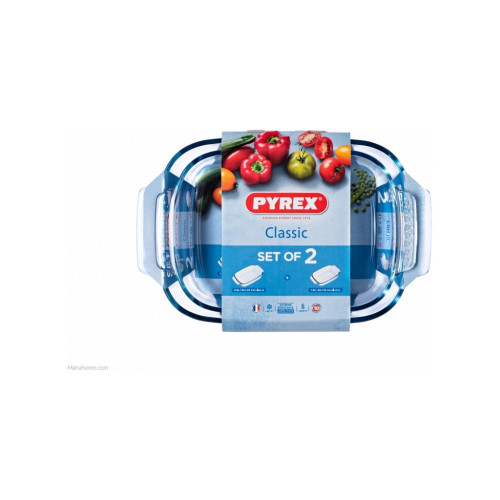 Форма для выпечки Pyrex Classic прямокутна набір 2 шт 2.6 л 1.9 л (912S967/7045) – Pyrex (вид 3)