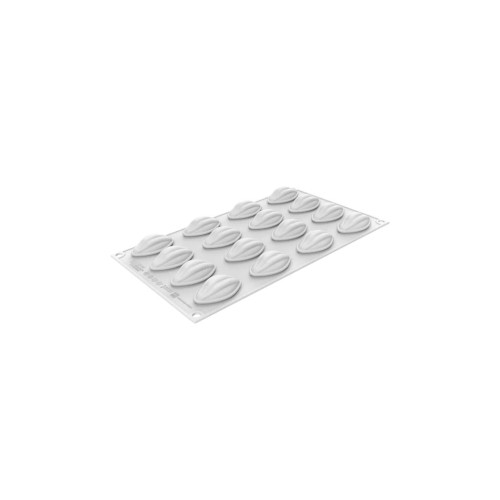 Форма для випікання Silikomart Cacao 50х28 h 19 мм (16 х 12,5 мл) (CACAO XS 12) – Silikomart