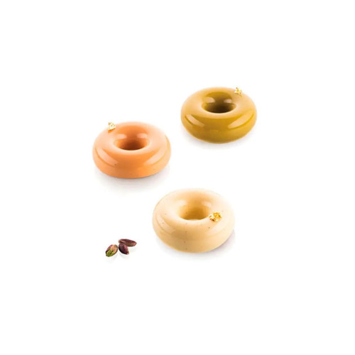 Форма для випікання Silikomart "донатс" d 72 h27 мм (6х80 мл) (DONUTS GOURMAND 80) – Silikomart (вид 1)