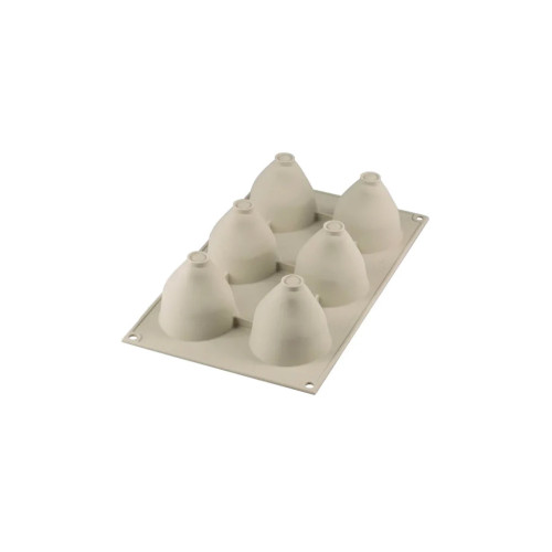 Форма для выпечки Silikomart Fragole E Panna d 59 h61 мм (6x95 мл) (FRAGOLE E PANNA) – Silikomart
