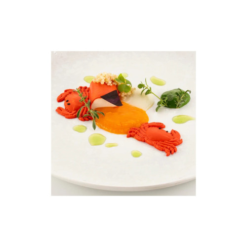 Форма для випікання Silikomart "краб" 61 x 41 h 7 мм ( 6 мл x 12) (GRANCHIO 6) – Silikomart (вид 1)