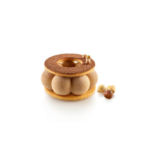 Форма для випікання Silikomart Curve Flex Truffle Crown 90 d-82 h-29 мм (TRUFFLE CROWN 90) – Silikomart (вид 1)