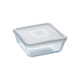 Форма для выпечки Pyrex CookFreez з кришкою квадратна 20 х 20 см 2 л (219P001/7644)