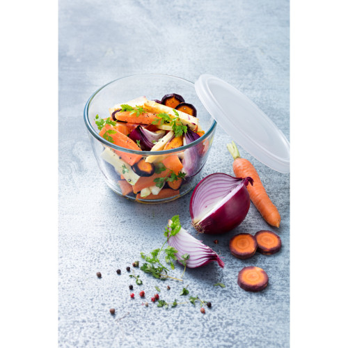 Форма для випікання Pyrex CookFreez з кришкою кругла 16 х 11см 1.6 л (155P001/7644) – Pyrex (вид 1)