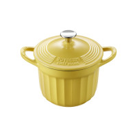 Гусятница Buydeem CP541 Mellow Yellow чавунна емальована 1.8 л (CP541-MY)