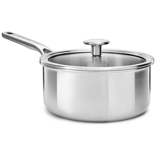 Ківш KitchenAid MSS 16 см 1,5 л з кришкою (CC003256-001) – KitchenAid